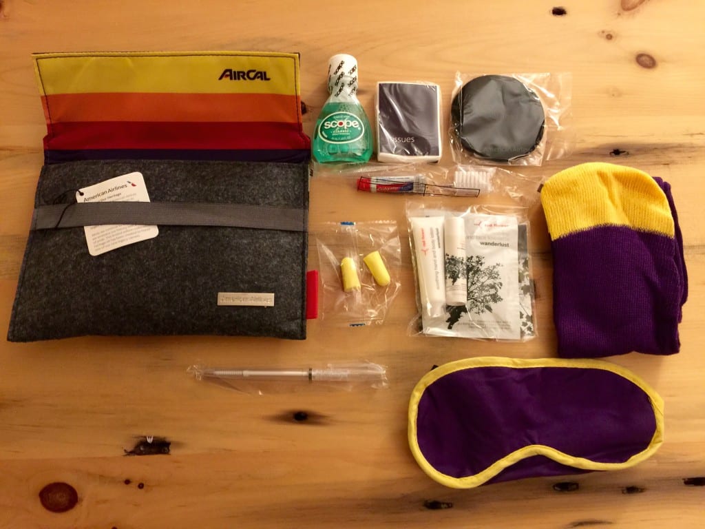 AA thrifty traveler amenity kit