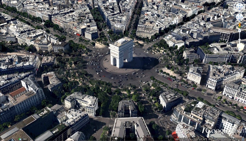 A view of a Paris