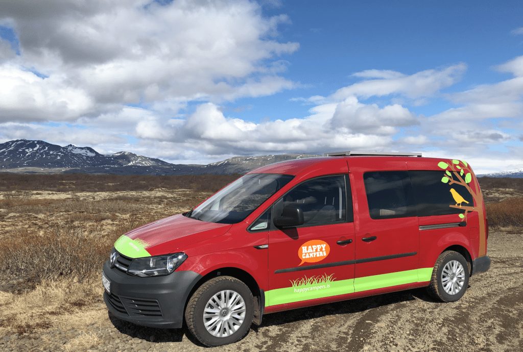 iceland ring road camper van