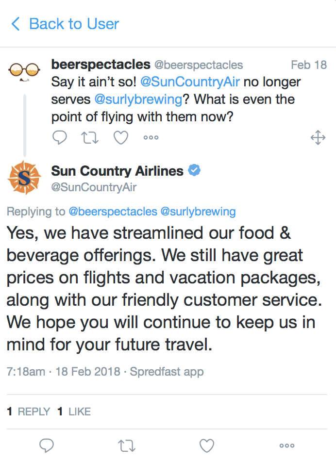 Sun Country Removes Surly