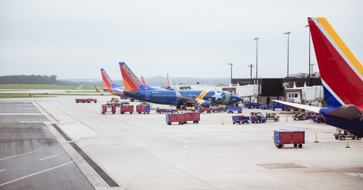 southwest airlines flight status number