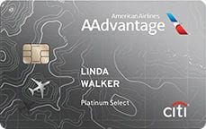 Citi AAdvantage Platinum Select Mastercard