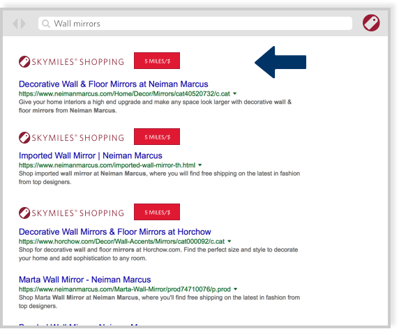 SkyMiles Shopping