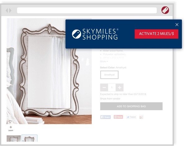 SkyMiles Shopping