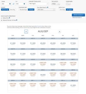delta flash sale sea ogg