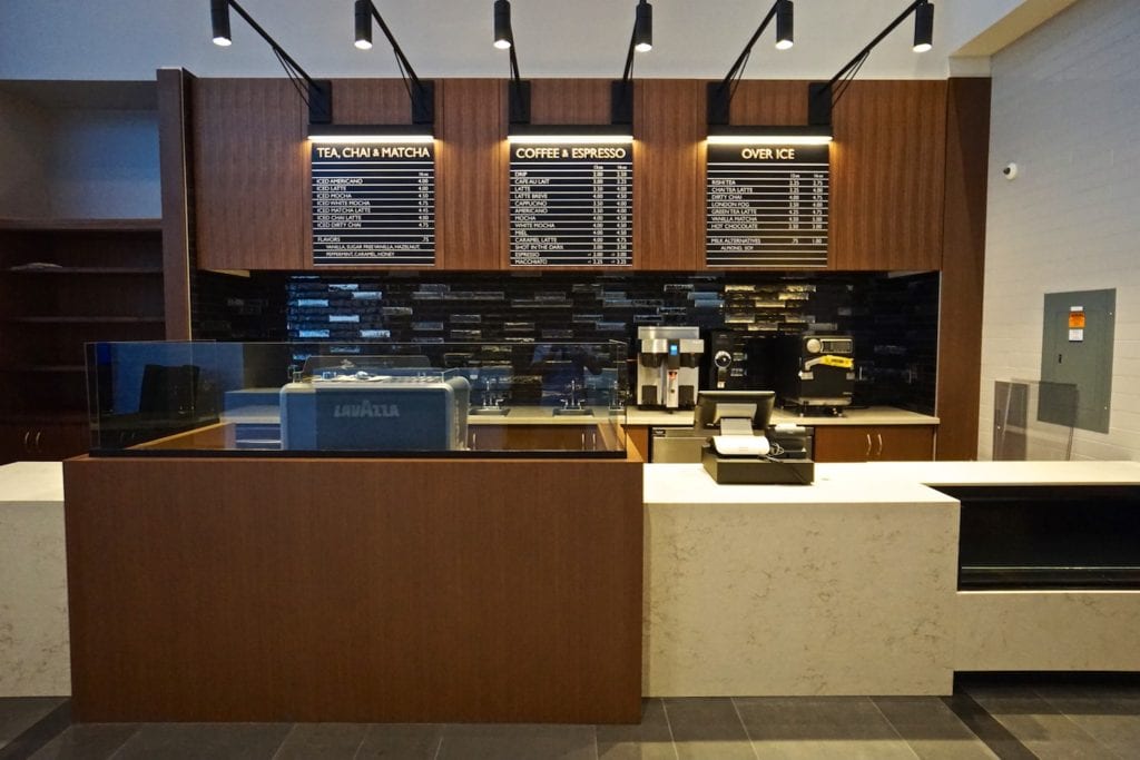 intercontinental msp coffee shop