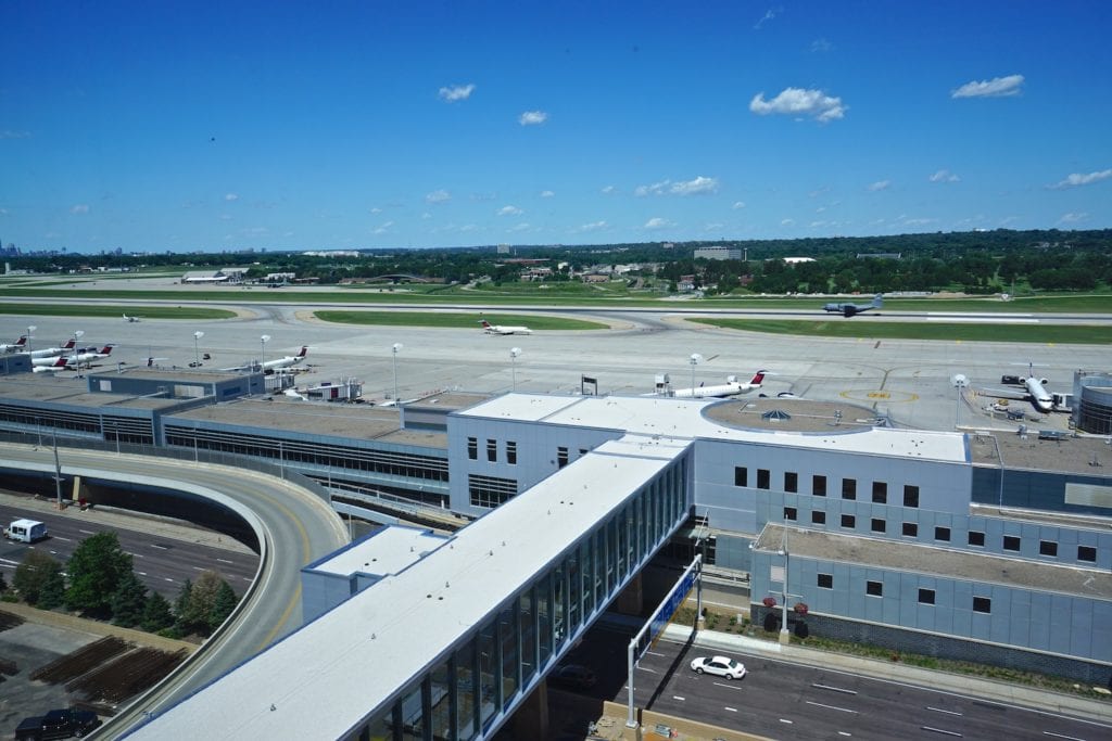 intercontinental msp walkway