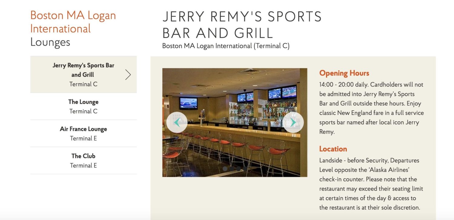 Boston Logan Airport Adds a Priority Pass Restaurant