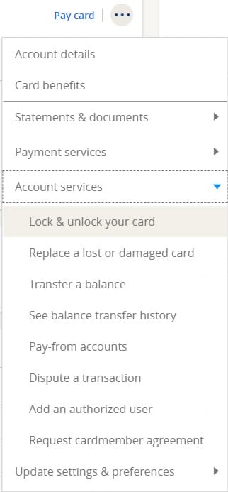 Chase Lock Credit Card