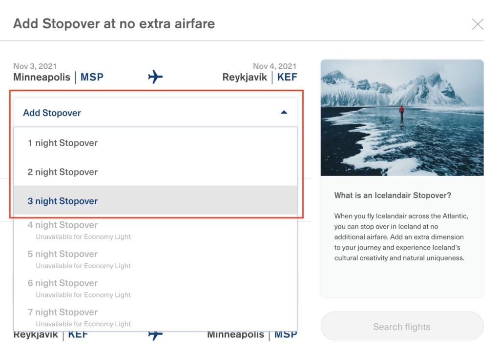 icelandair stopover