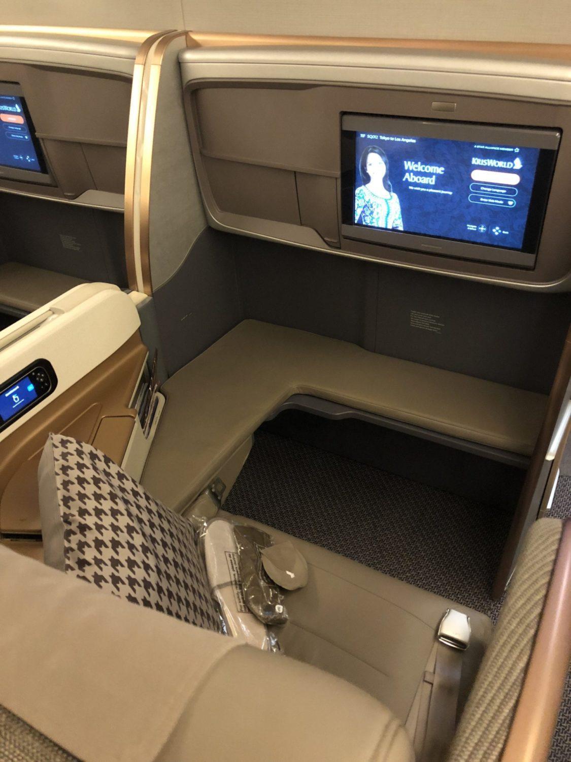 Singapore Airlines Business Class Review