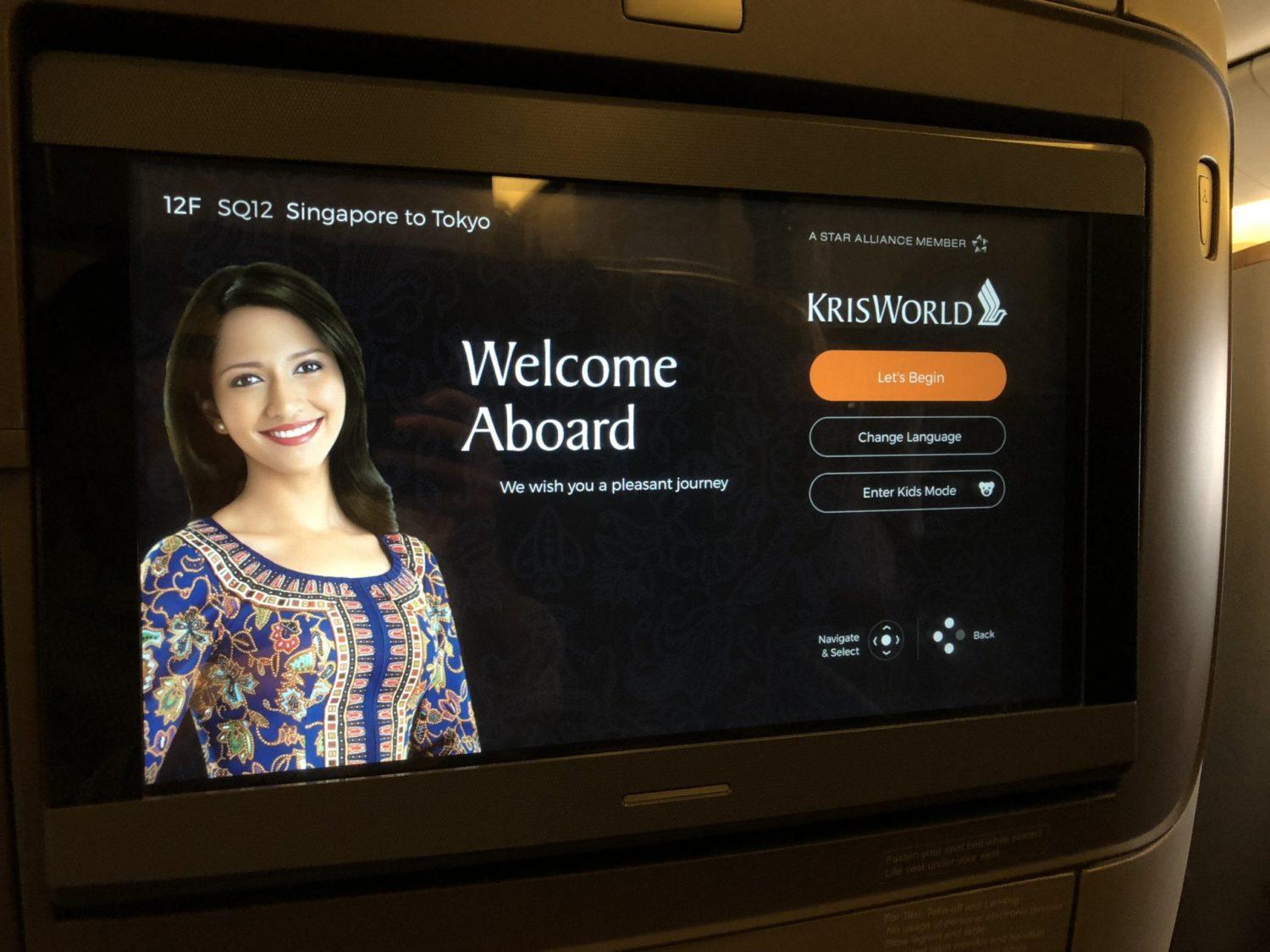 Singapore Airlines Business Class Review