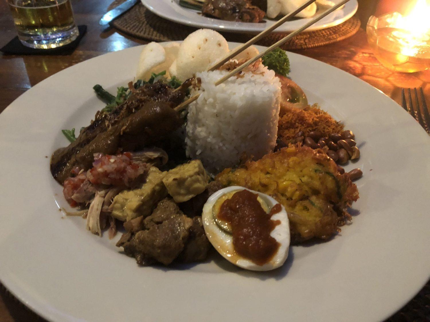 nasi campur bali