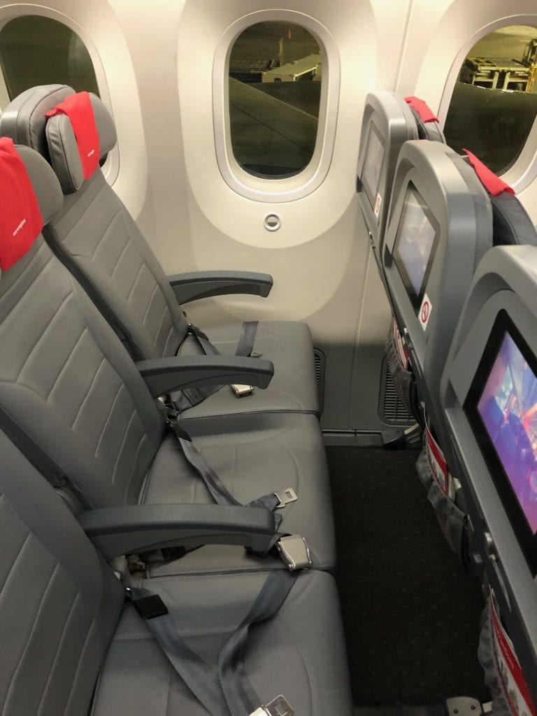 Norwegian economy seats