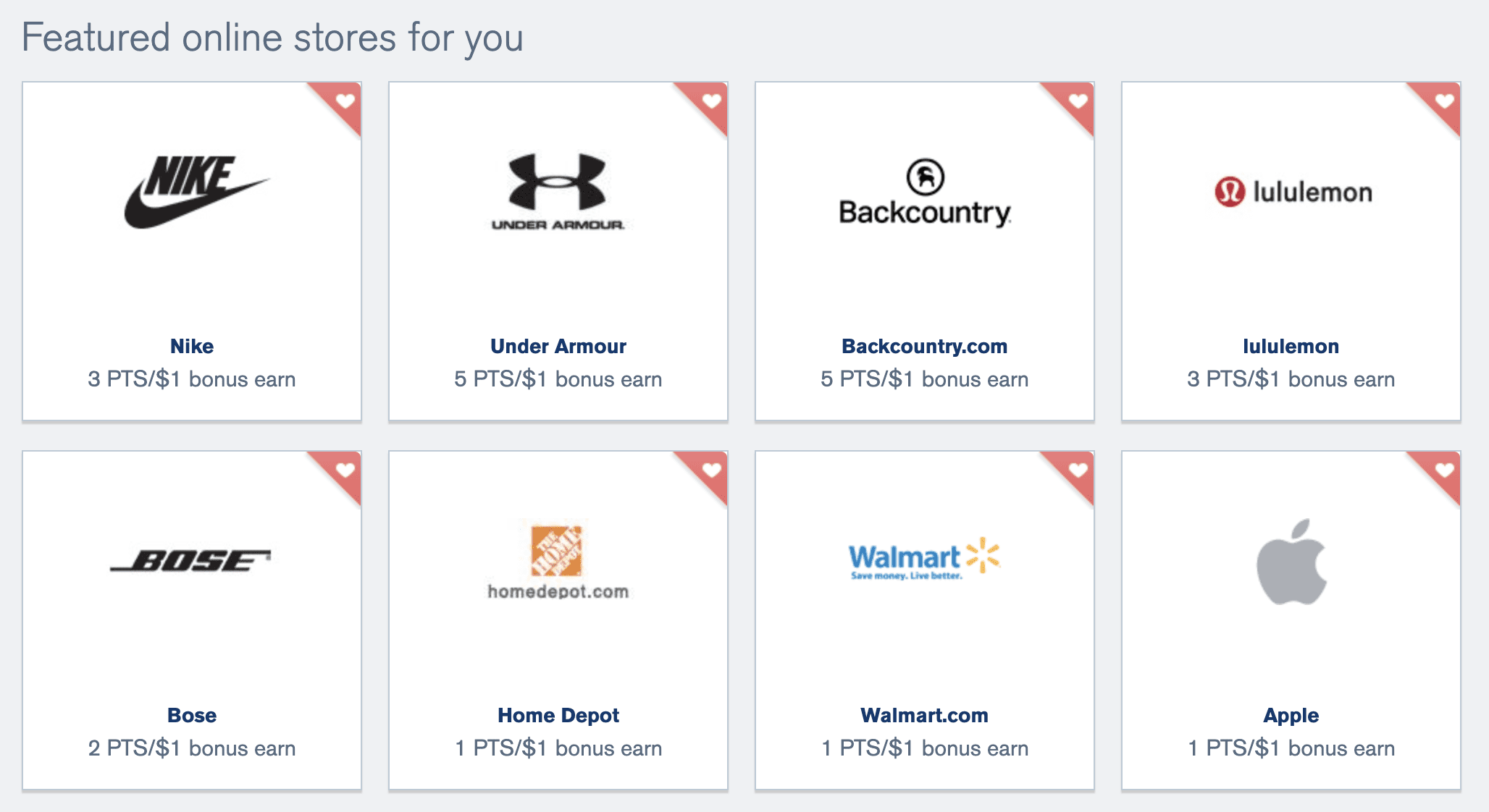 Shop Through Chase portal