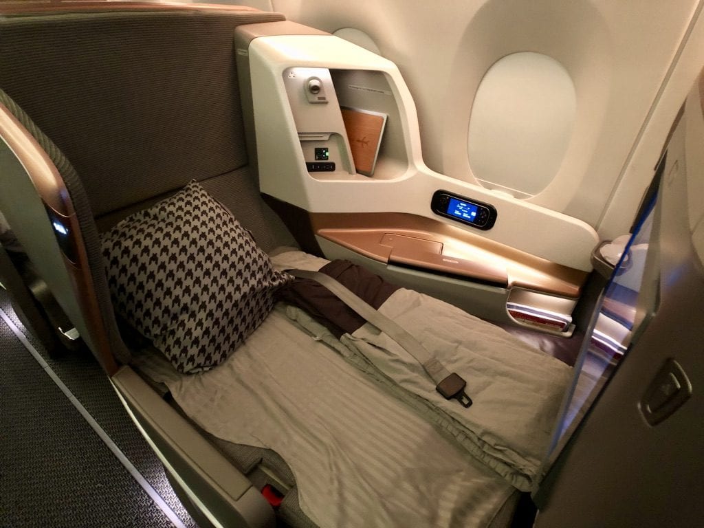 Singapore Airlines Business Class