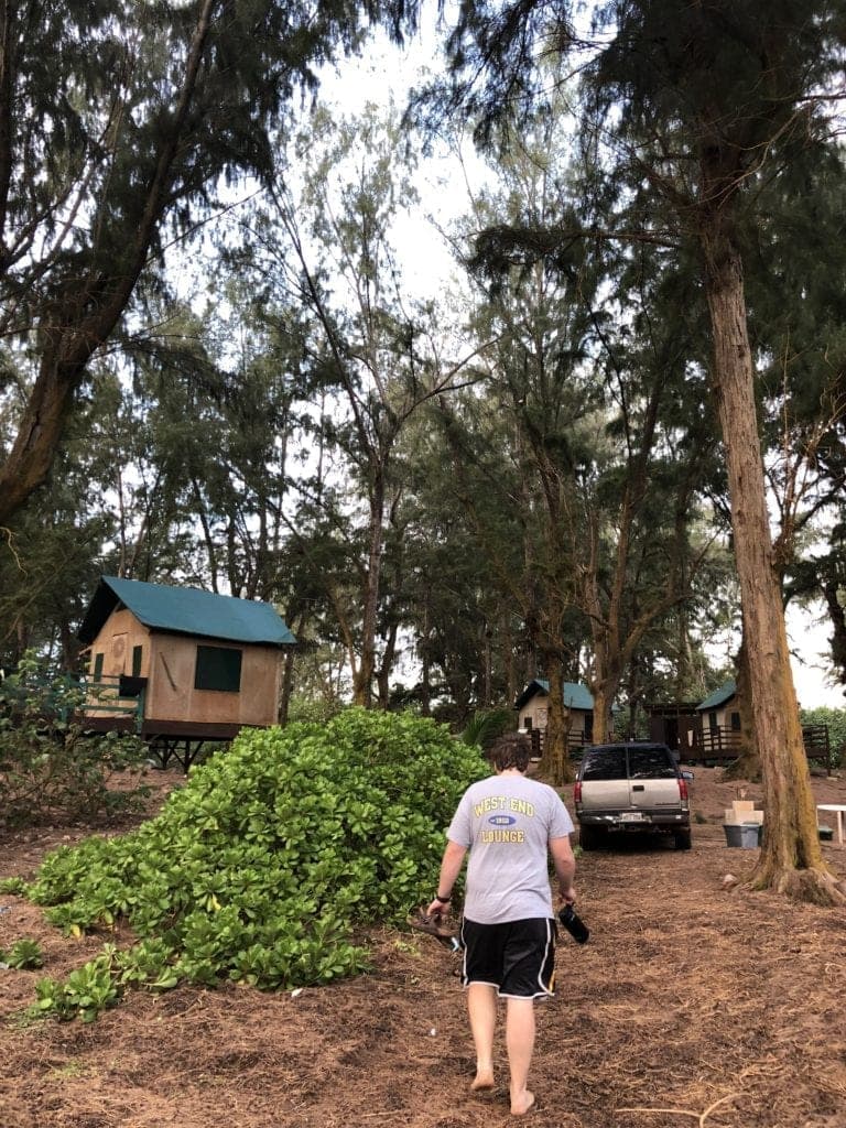 Camping on Kauai