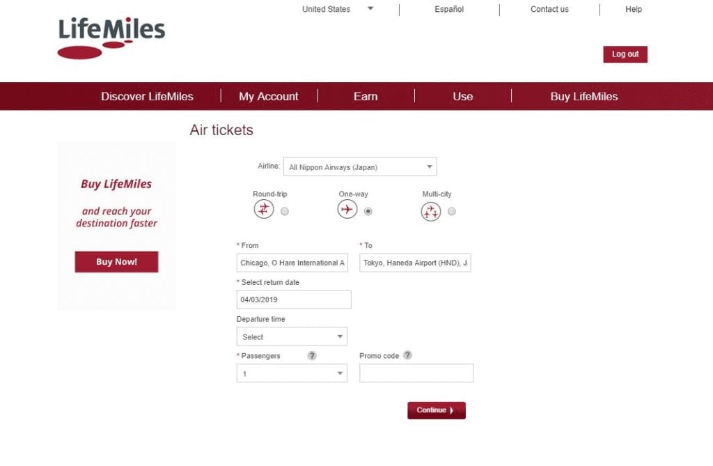 Save Points and Cash, Use LifeMiles for U.S., European and Asia Flights