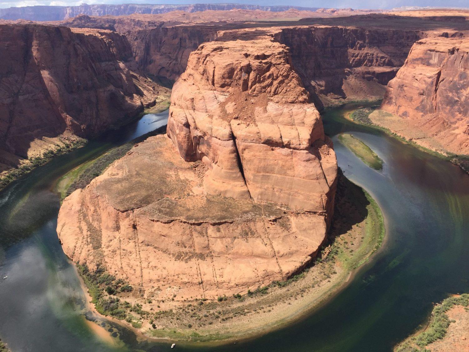 A view of a canyon