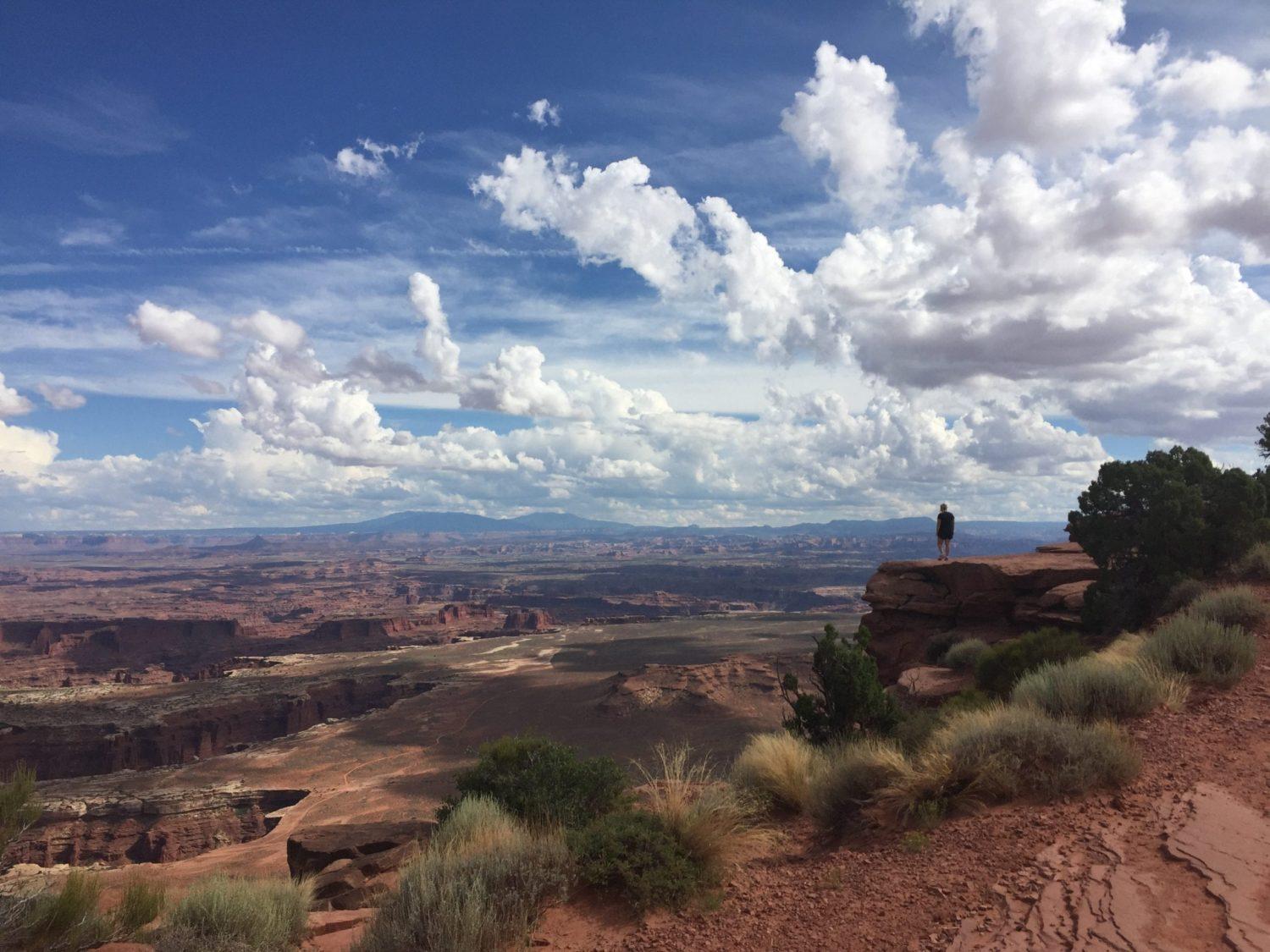 A view of a canyon