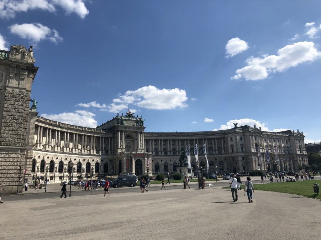 The Hofburg Palace in Vienna