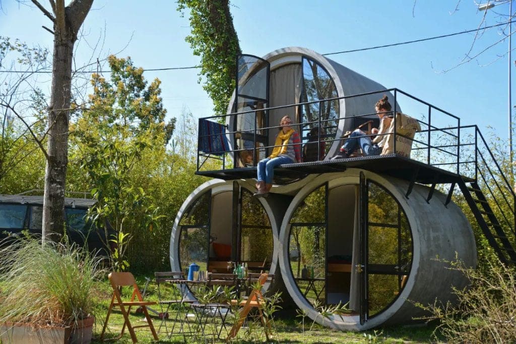 unique airbnb - campsite