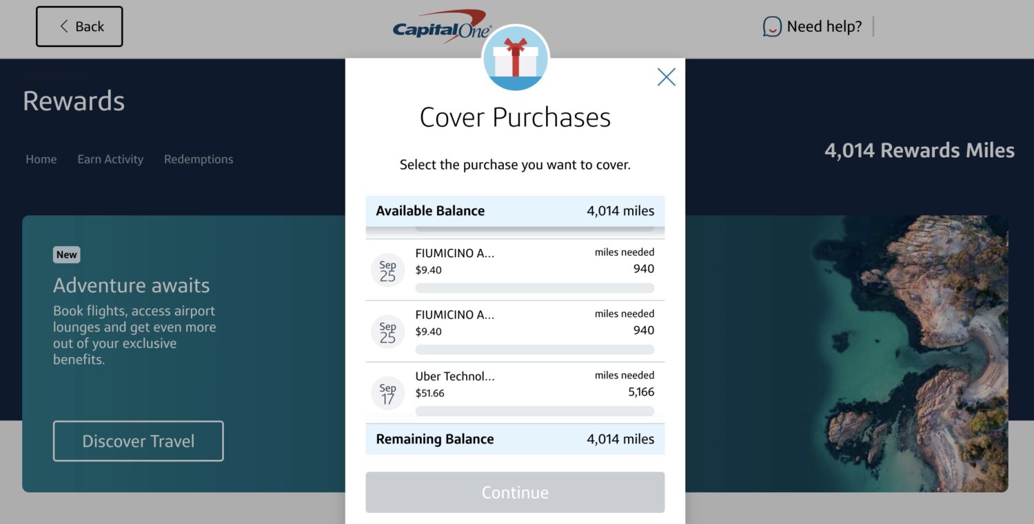 capital one purchase eraser redemption  Purchase Eraser, Portal or Transfer: How Should You Redeem Capital One Miles? &#8211; Thrifty Traveler capital one purchase eraser redeem 1 scaled
