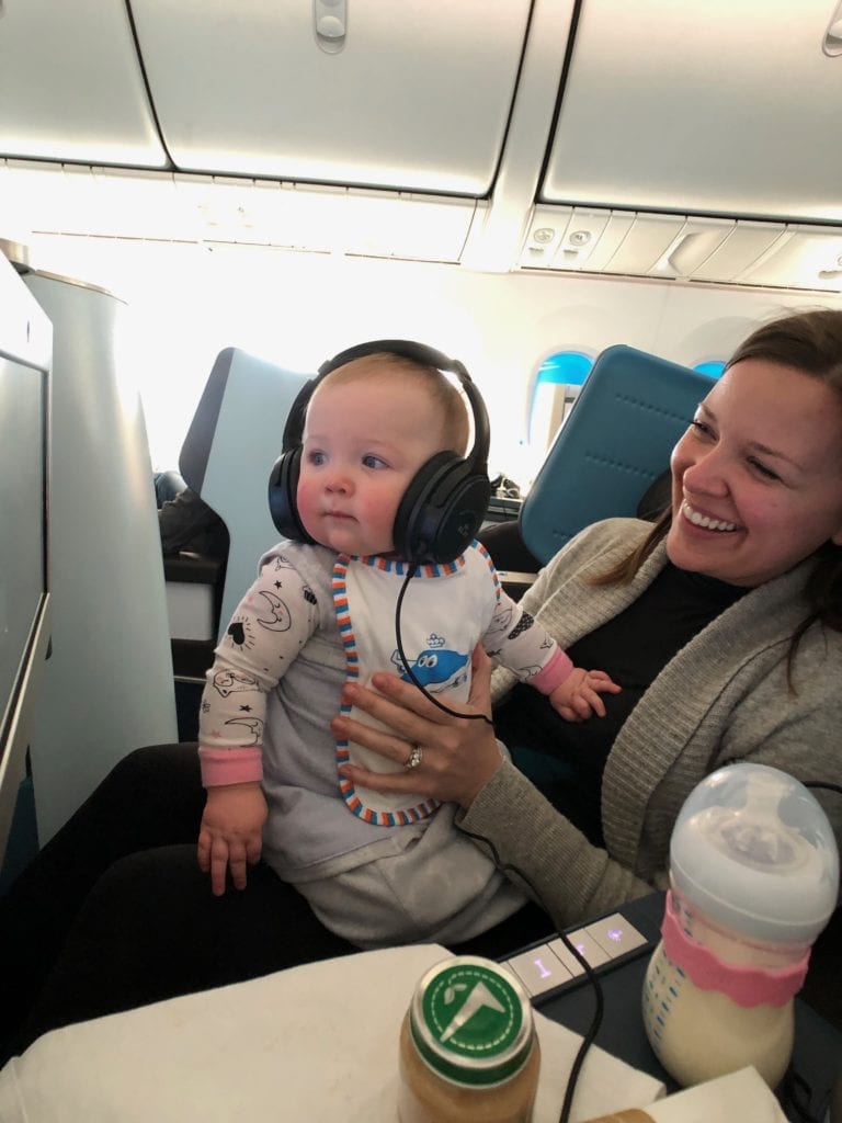 flying with an infant