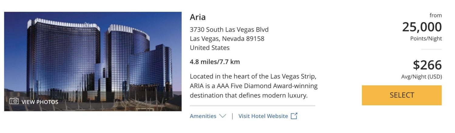 The Best Hotels on the Las Vegas Strip You Can Book with Points