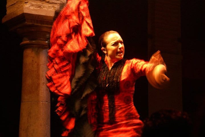 Flamenco dancer, Barcelona Spain