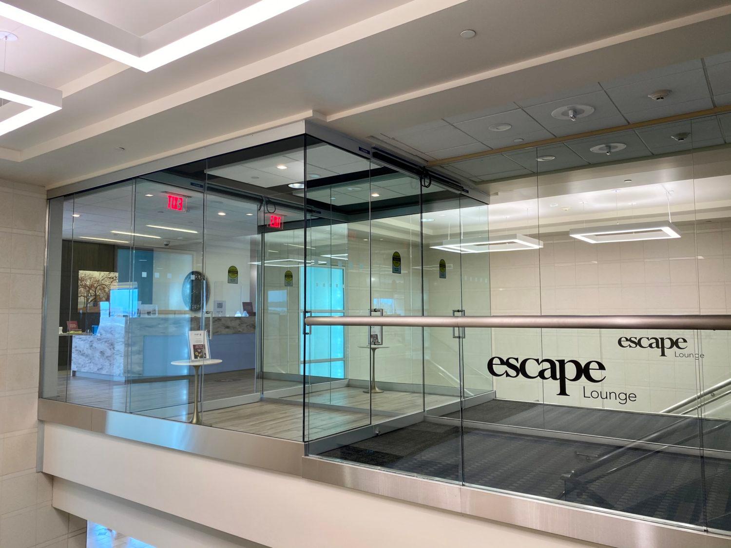 escape lounge MSP entrance