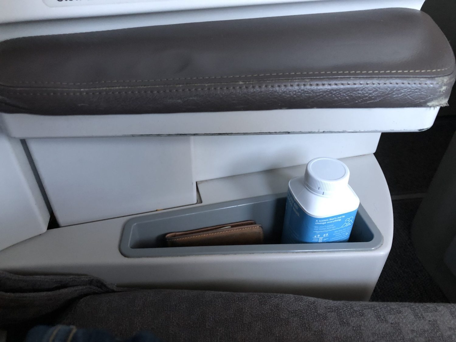 Iberia Business Class storage