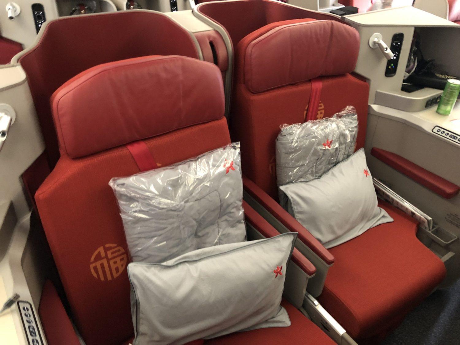 Hong Kong Airlines Business Class Review