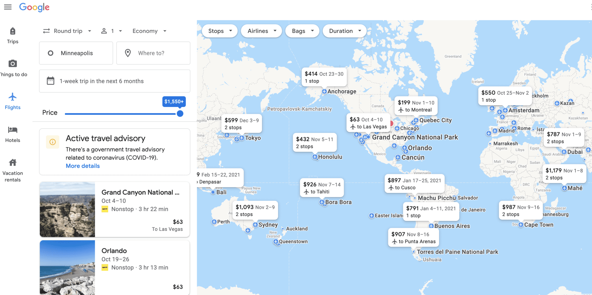 Google Flights Explore: How to Find Cheap Flights to Anywhere
