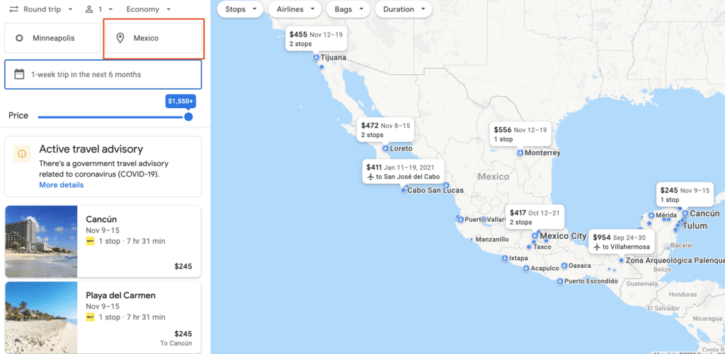 Google Flights Explore How to Find Cheap Flights to Anywhere