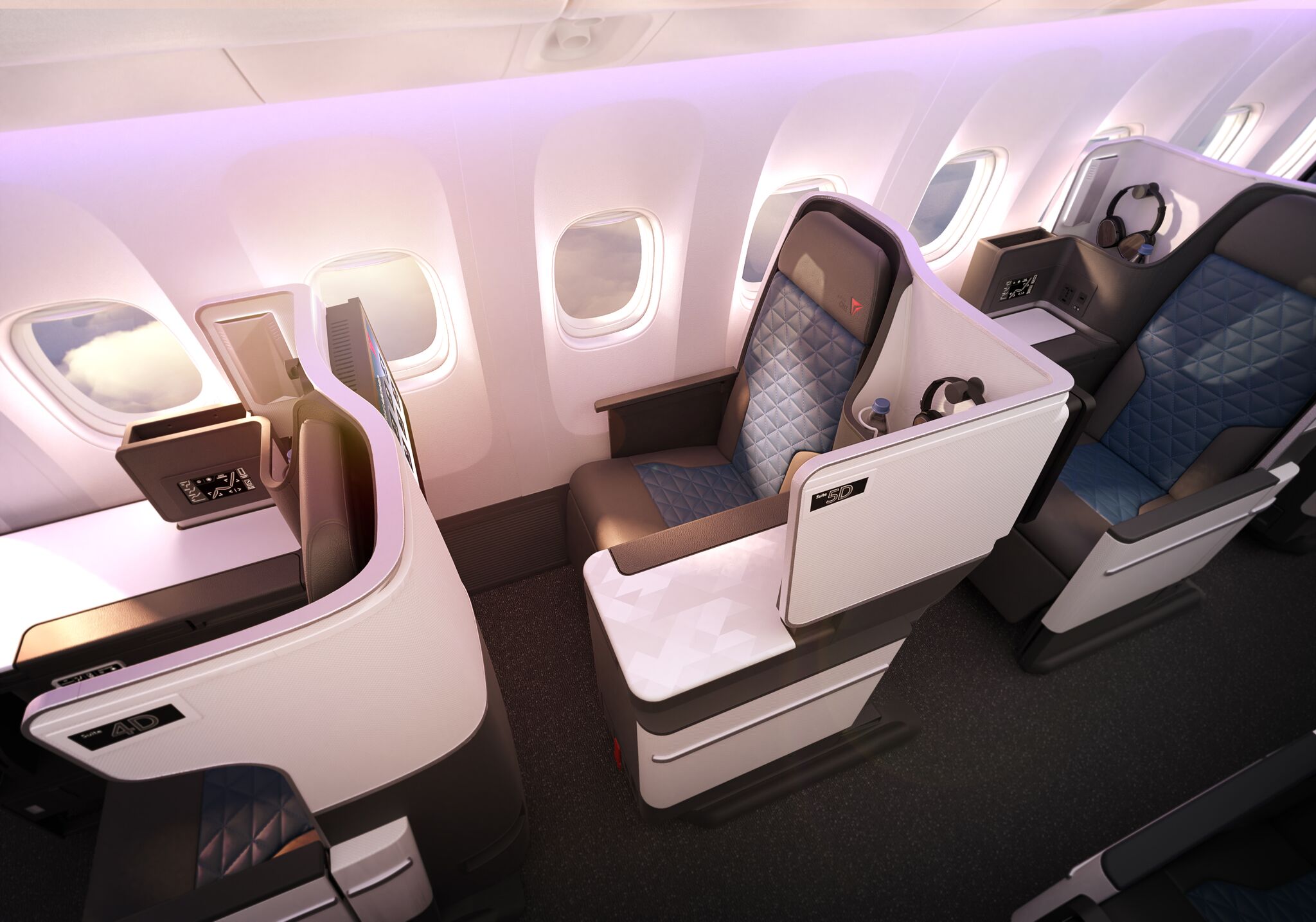 Delta New 767 Business Class