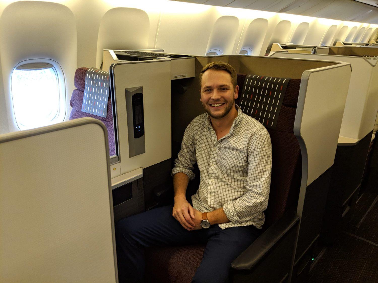 Japan Airlines Business Class seats