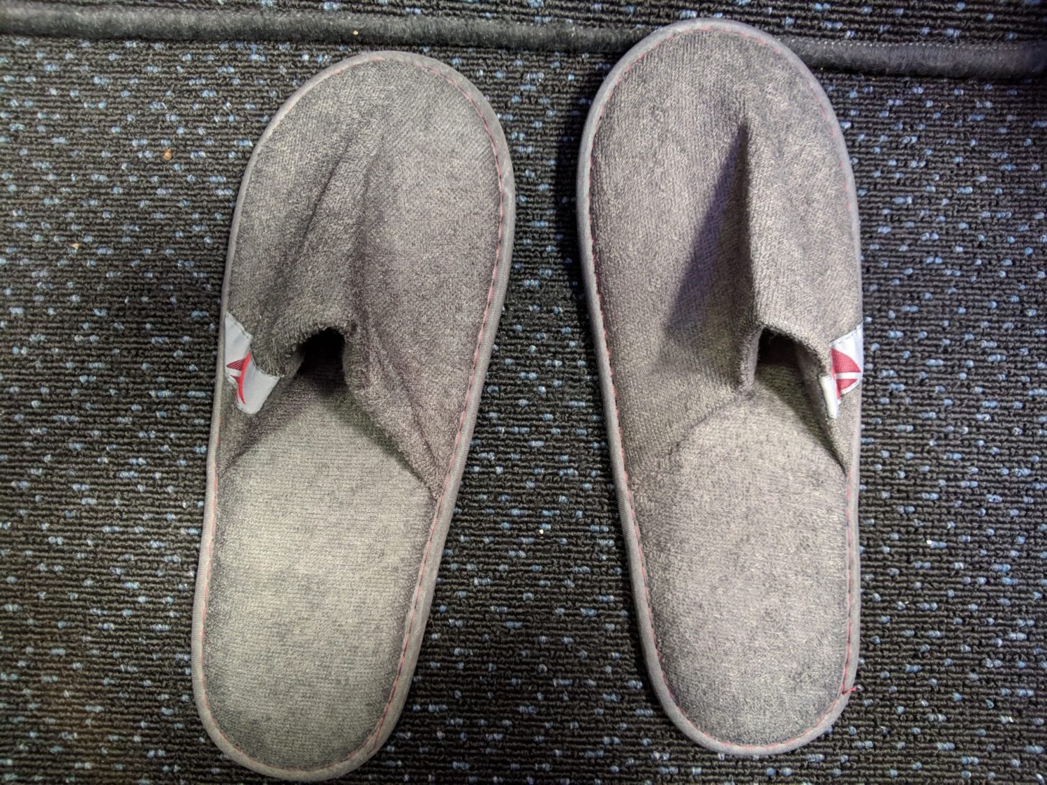 Delta One suites slippers