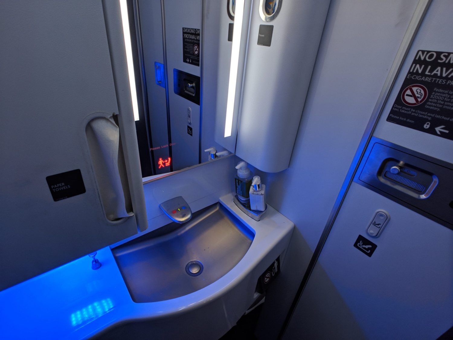 Delta One Suites lavatory