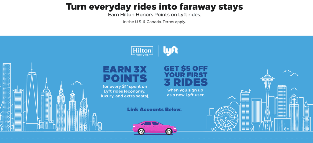 Hilton Lyft Partnership