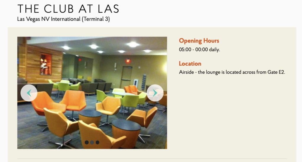 Priority Pass Lounges