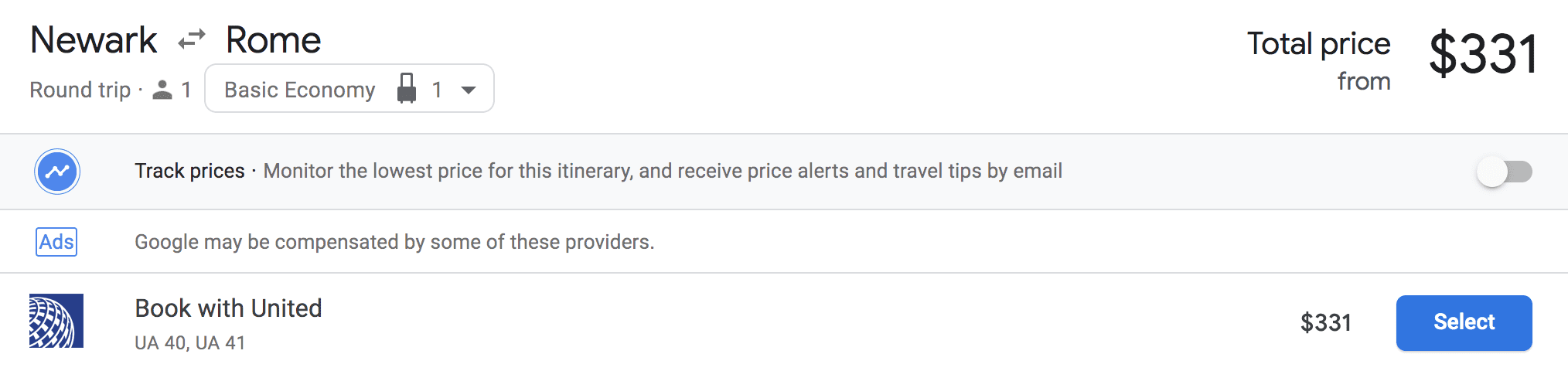 Chase Ultimate Rewards Pricing