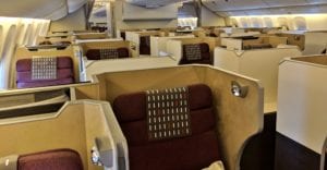 Japan Airlines Business Award Space