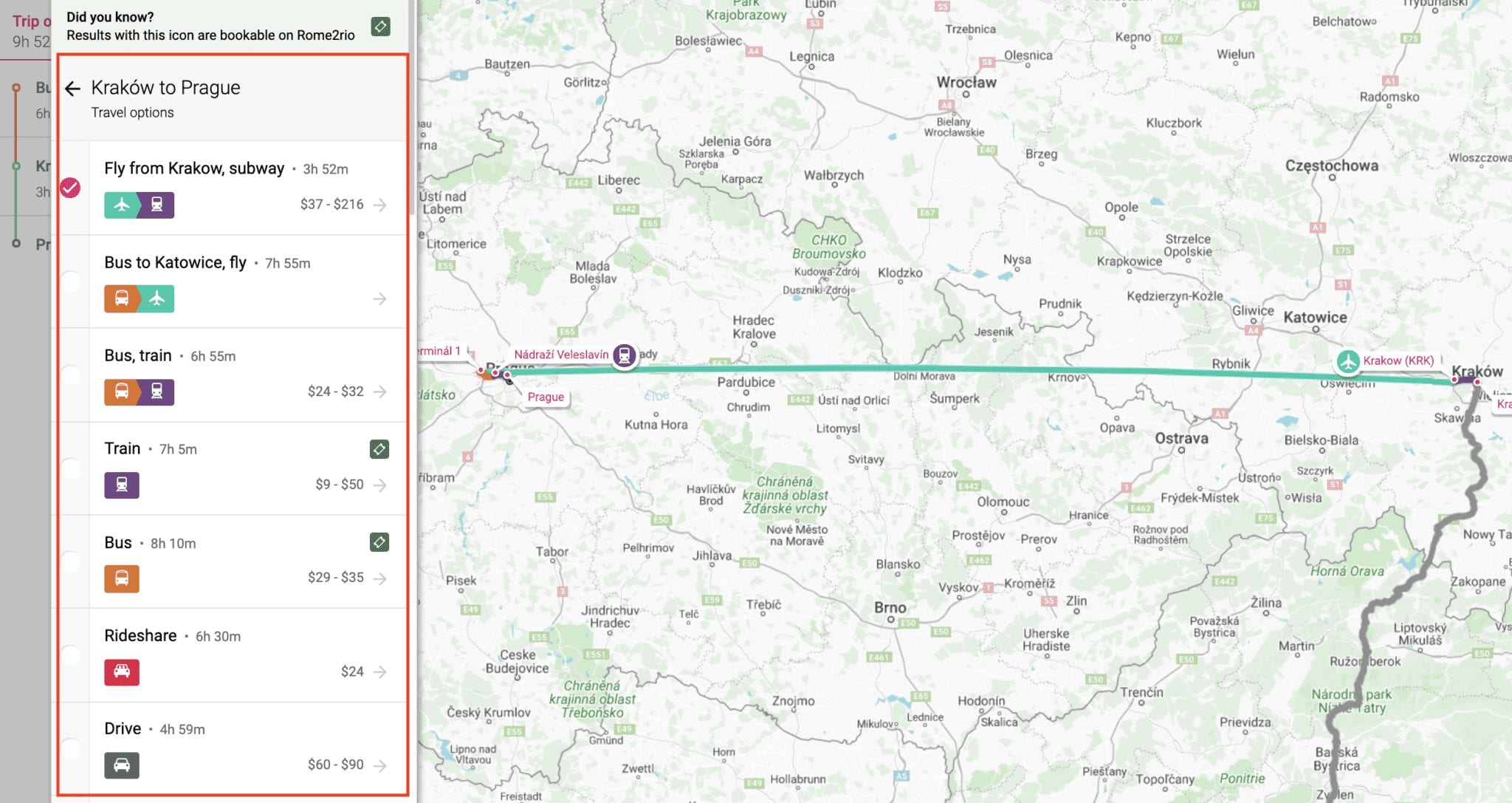 Rome2rio Will Help You Choose: Plane, Train, or Automobile?