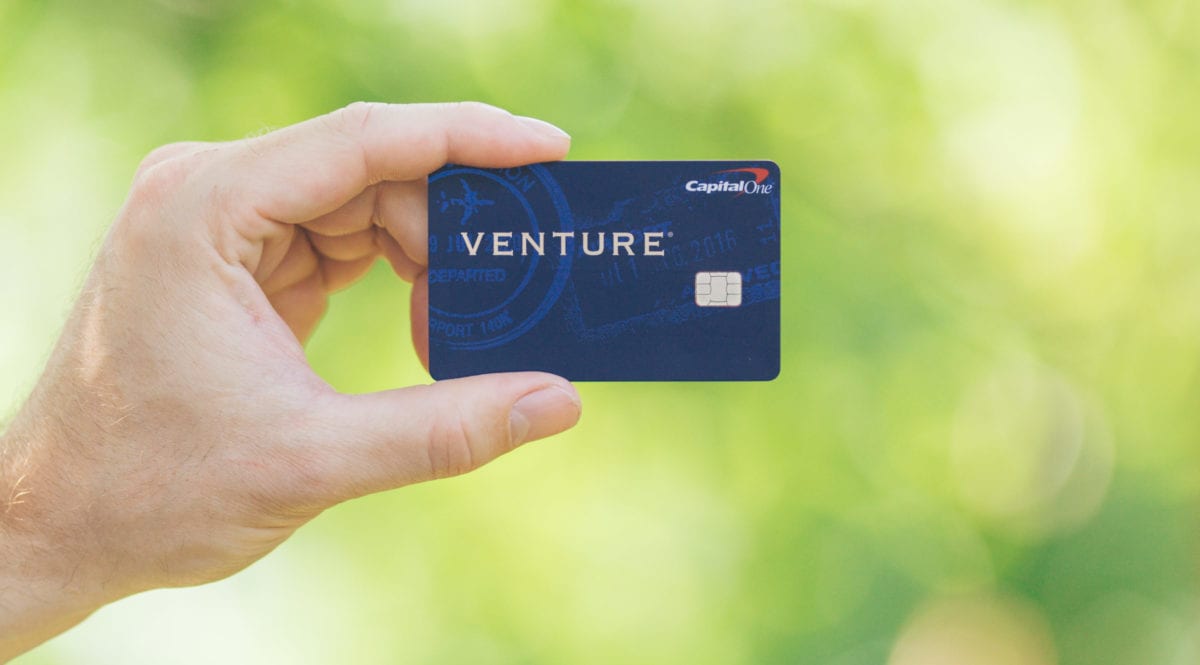 Capital one venture store card point system