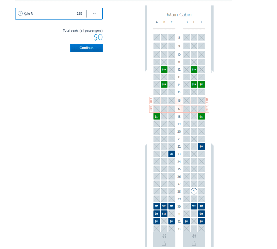 american airlines seat fees basic economy fares