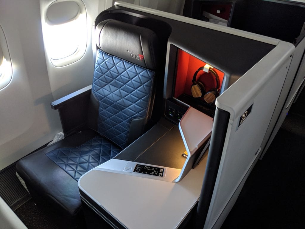 Delta One business class suite