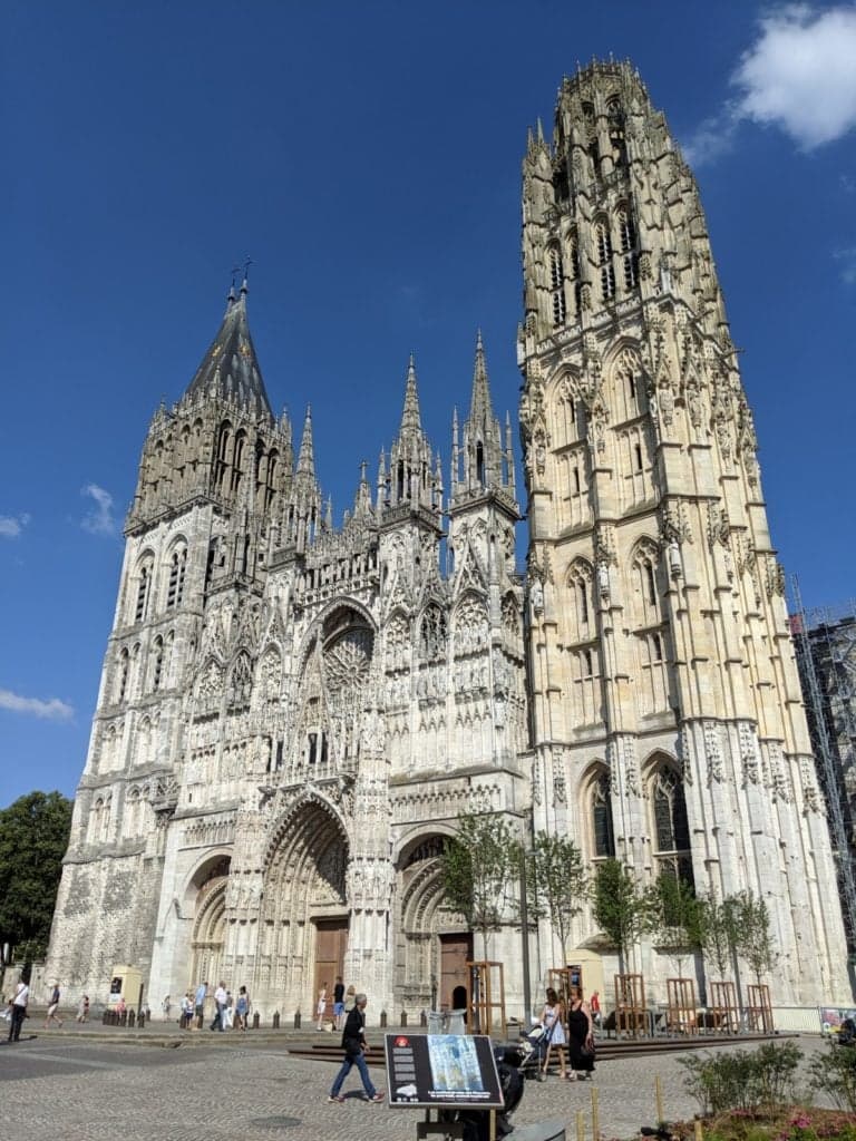 Cathedral in Rouen, France