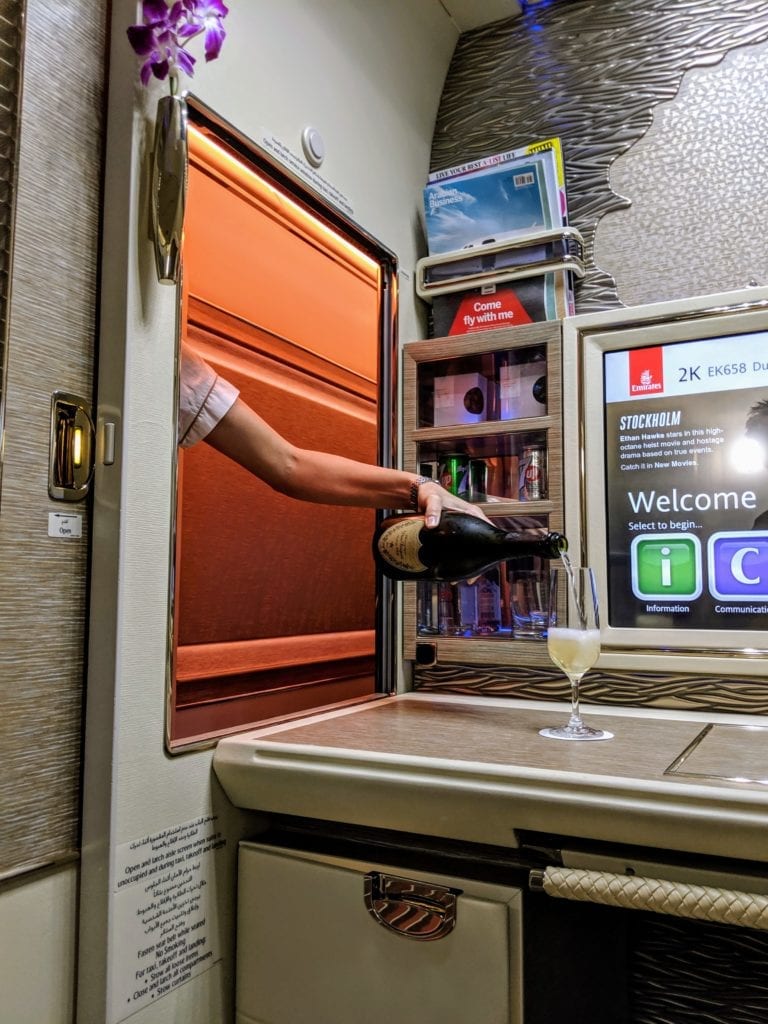 Emirates 777 First Class