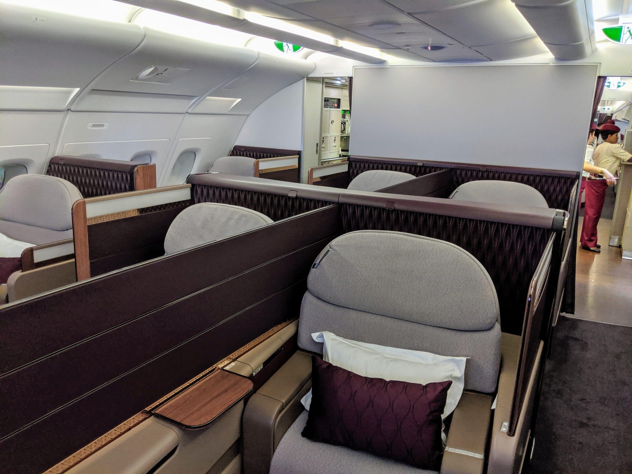 qatar airways first class